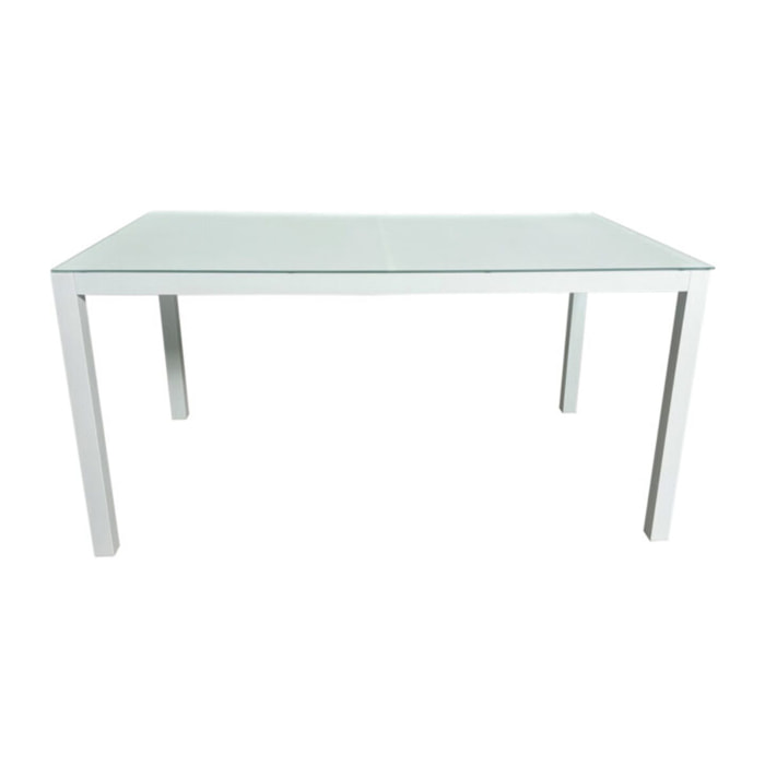 Mesa de jardín – Blanco