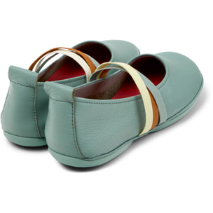 Ballerini - CAMPER Right Nina Twins - Verde - Pelle liscia