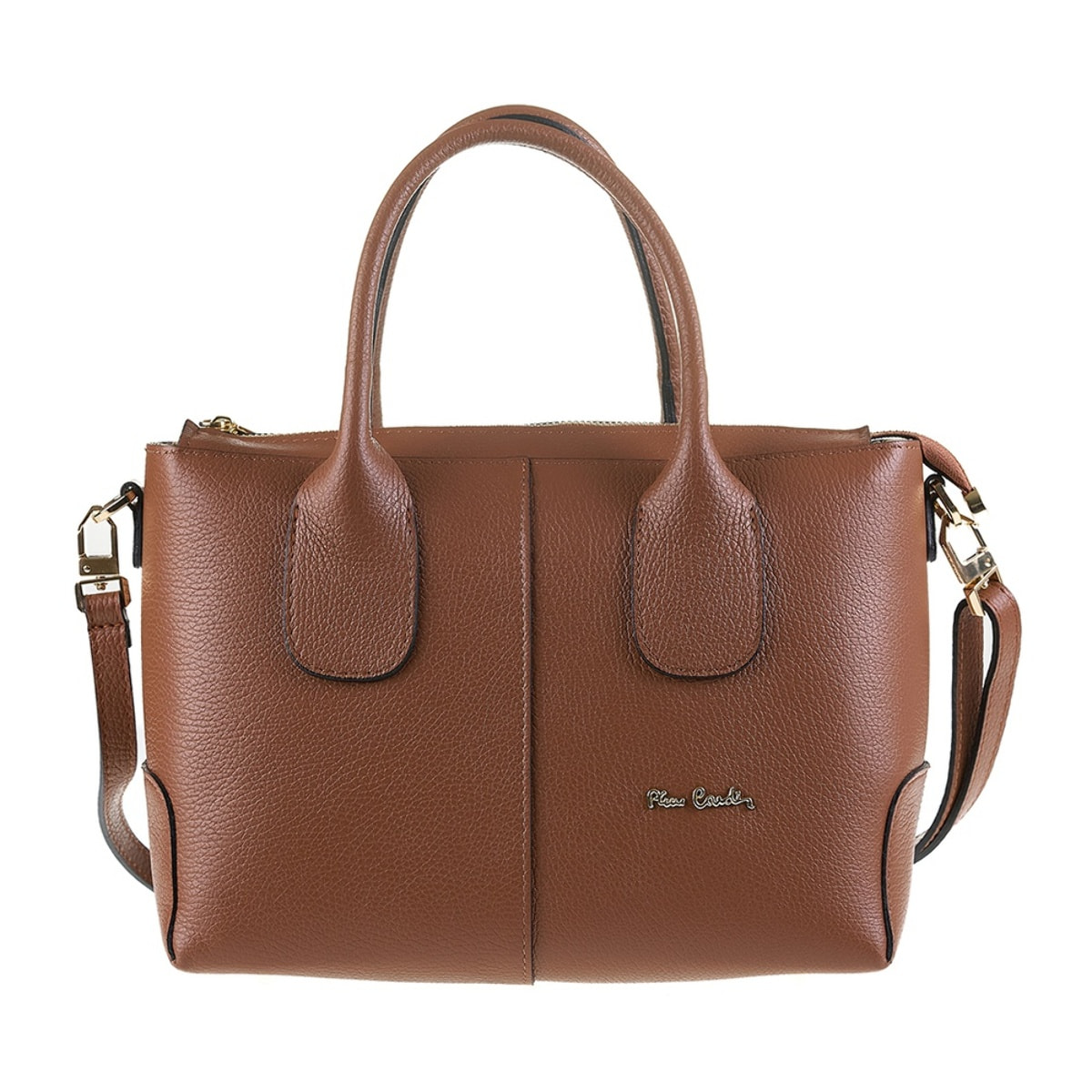 Borsa a mano da donna Made in Italy - Modello Silvana Elite - 100% pelle - 22.0 x 15.0 x 10.0 cm