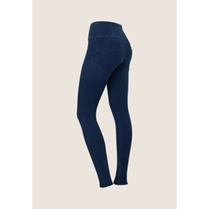 Jeggings push up WR.UP® superskinny vita alta con zip