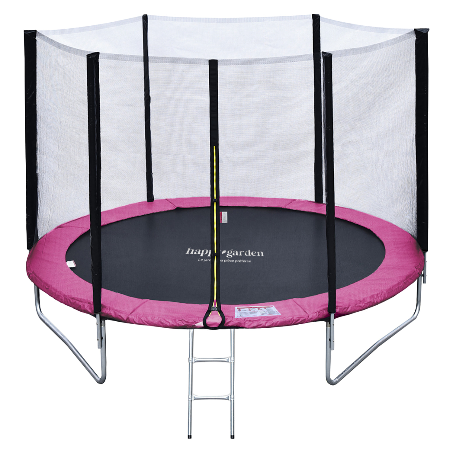 Trampoline réversible avec accessoires -