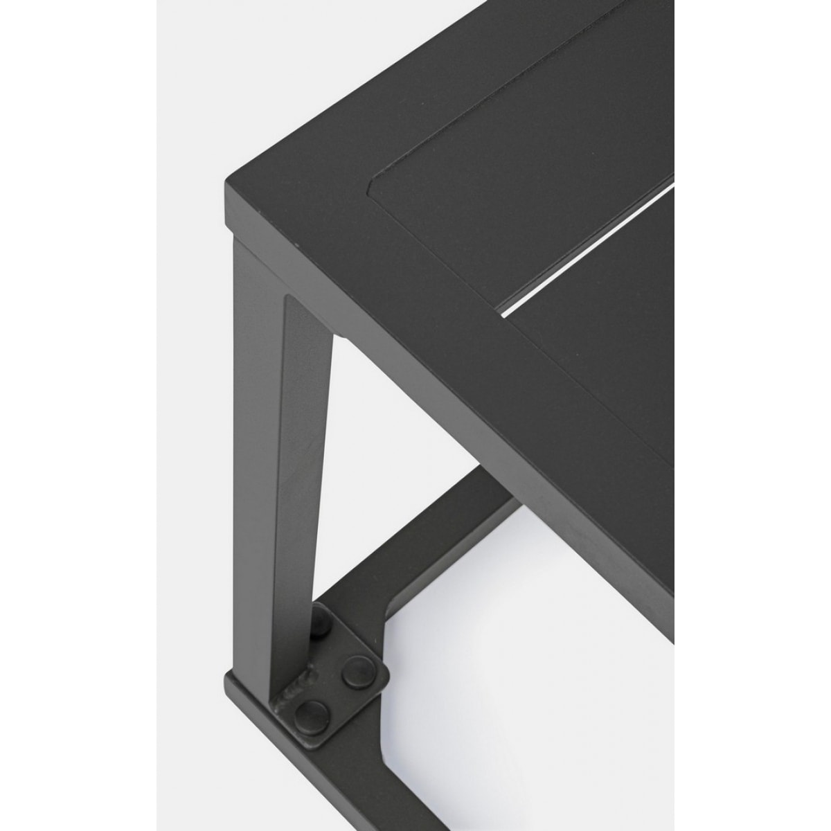 Tavolino HILDE antracite 40x40 cm