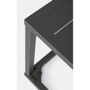 Tavolino HILDE antracite 40x40 cm