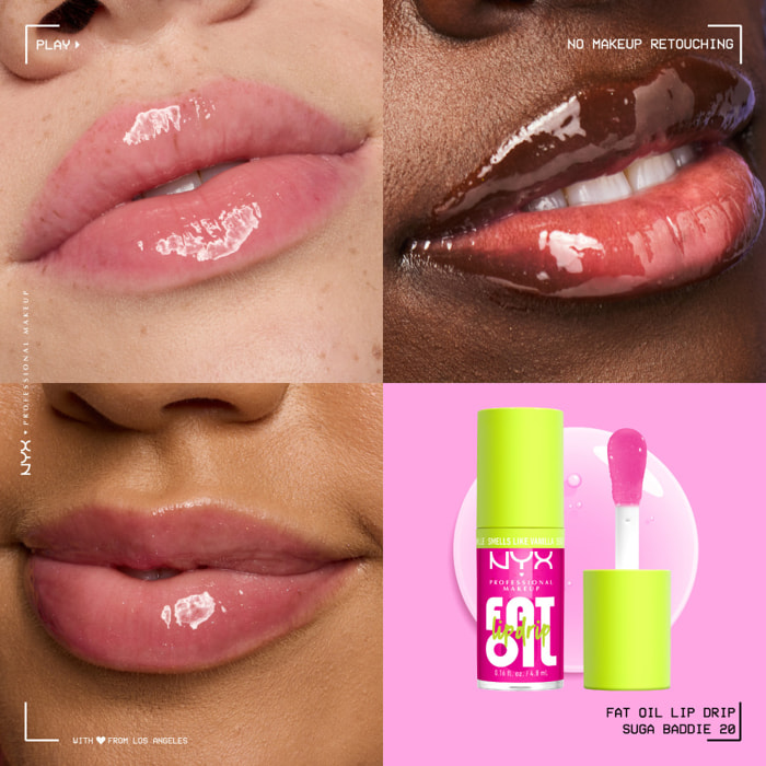 NYX Professional Makeup FAT OIL Gloss SUGA BADDIE