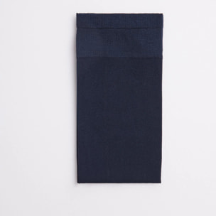Confezione da 2 calzini executive, 70 denari, blu navy