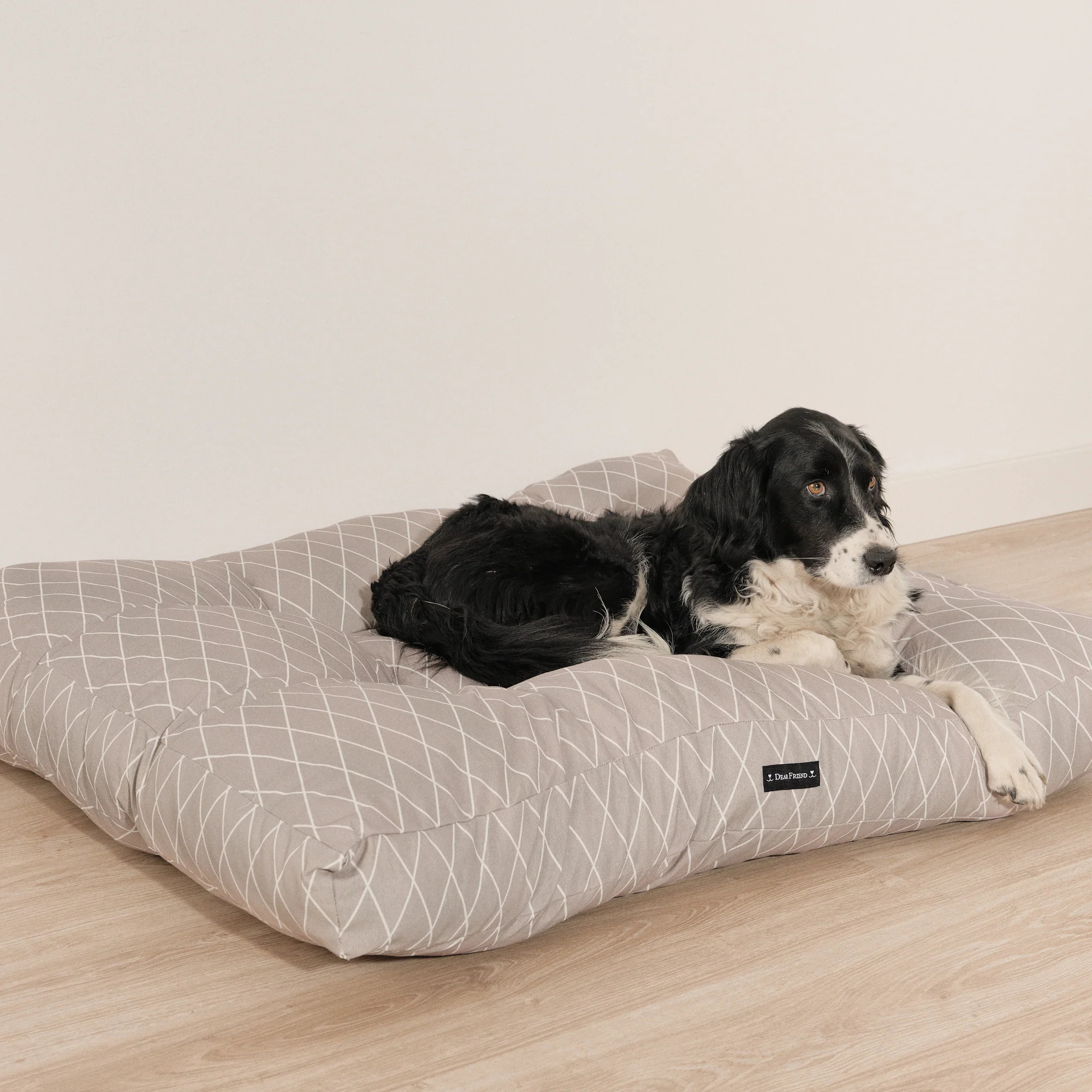 Lit épais et rembourré pour chiens et chats, 100 % coton anti-taches, pour animaux 0120-295