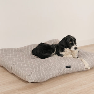 Lit épais et rembourré pour chiens et chats, 100 % coton anti-taches, pour animaux 0120-295