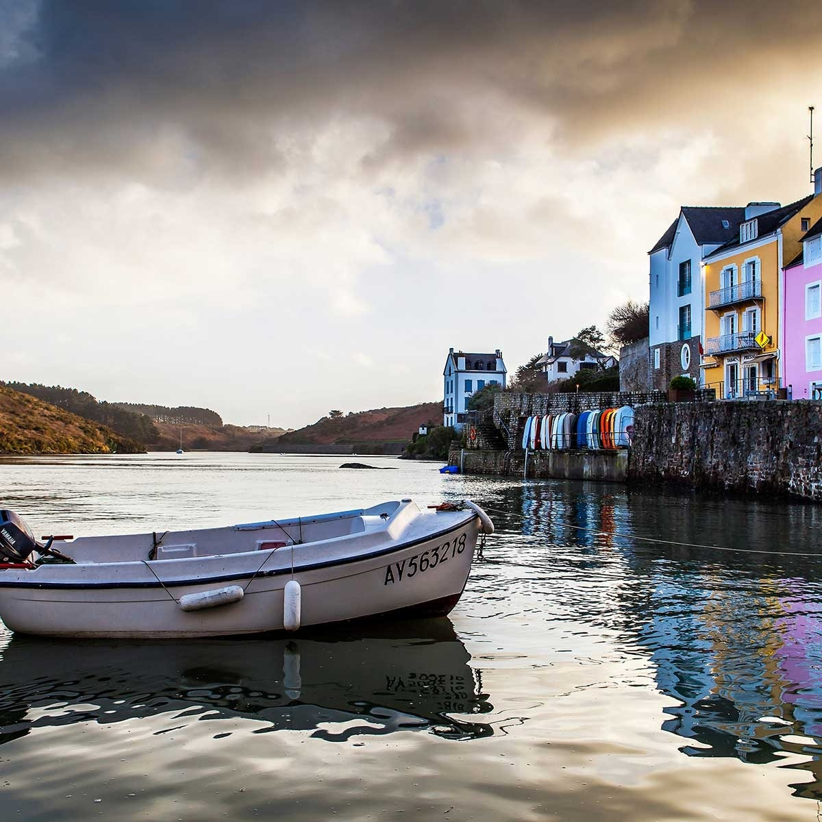 Tableau la ria de sauzon Tableau plexiglas