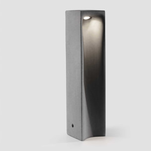 GROT 600 Lampada paletti muro grigio 2700K