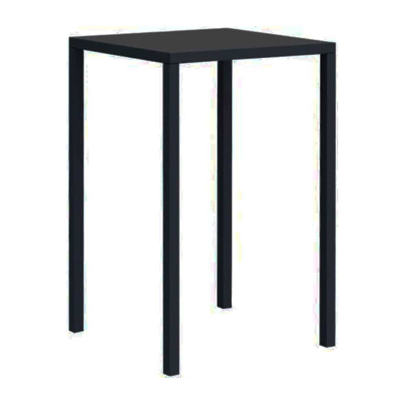 Tavolo da snack, Tetris New 70x70x110 ,nero,ideale per bar,ristoranti, outdoor