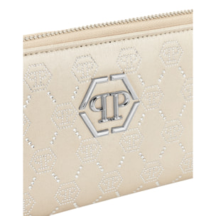 PHILIPP PLEIN Cartera con cremallera perimetral