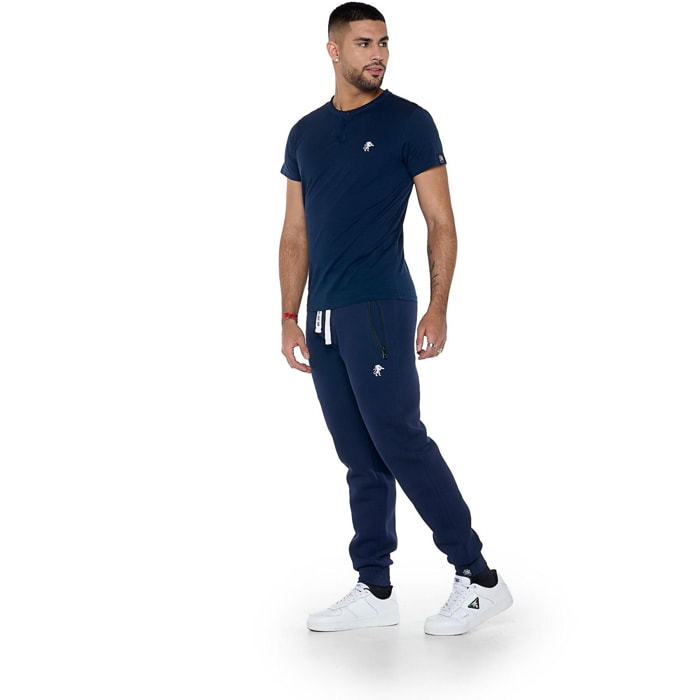 T-shirt serafino da uomo "Smooth"