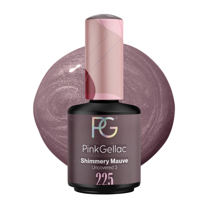 Vernis semi-permanent - 225 Shimmery Mauve - 15 ml