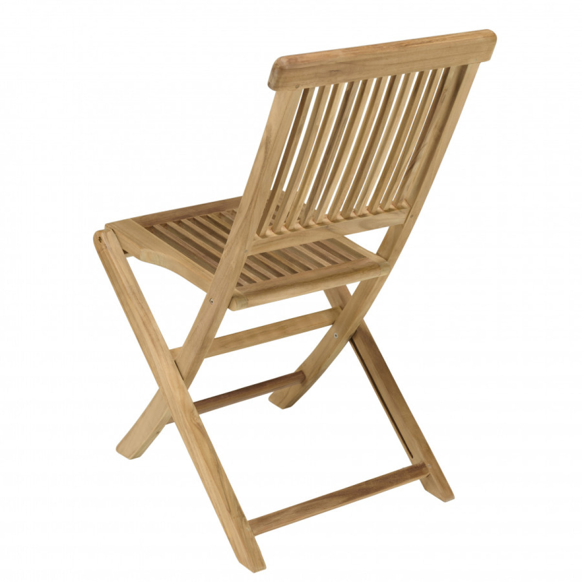 HARRIS - Ensemble de 2 chaises de jardin Java en bois Teck