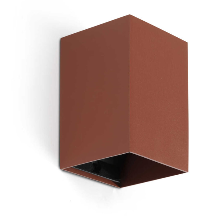 LUNE Applique carré terracotta