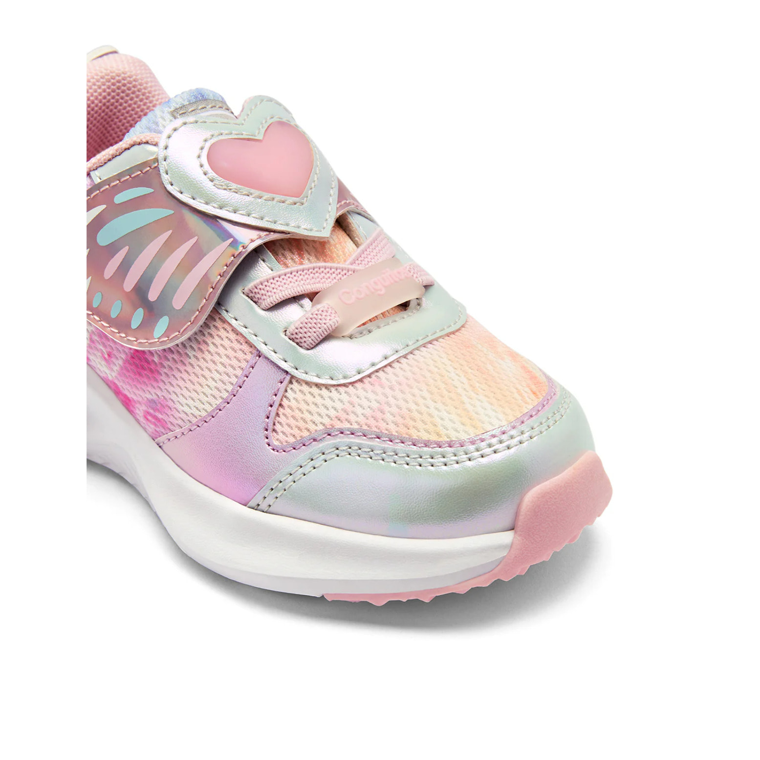 Zapatillas de Niña con Luces con Estampado de Mariposa