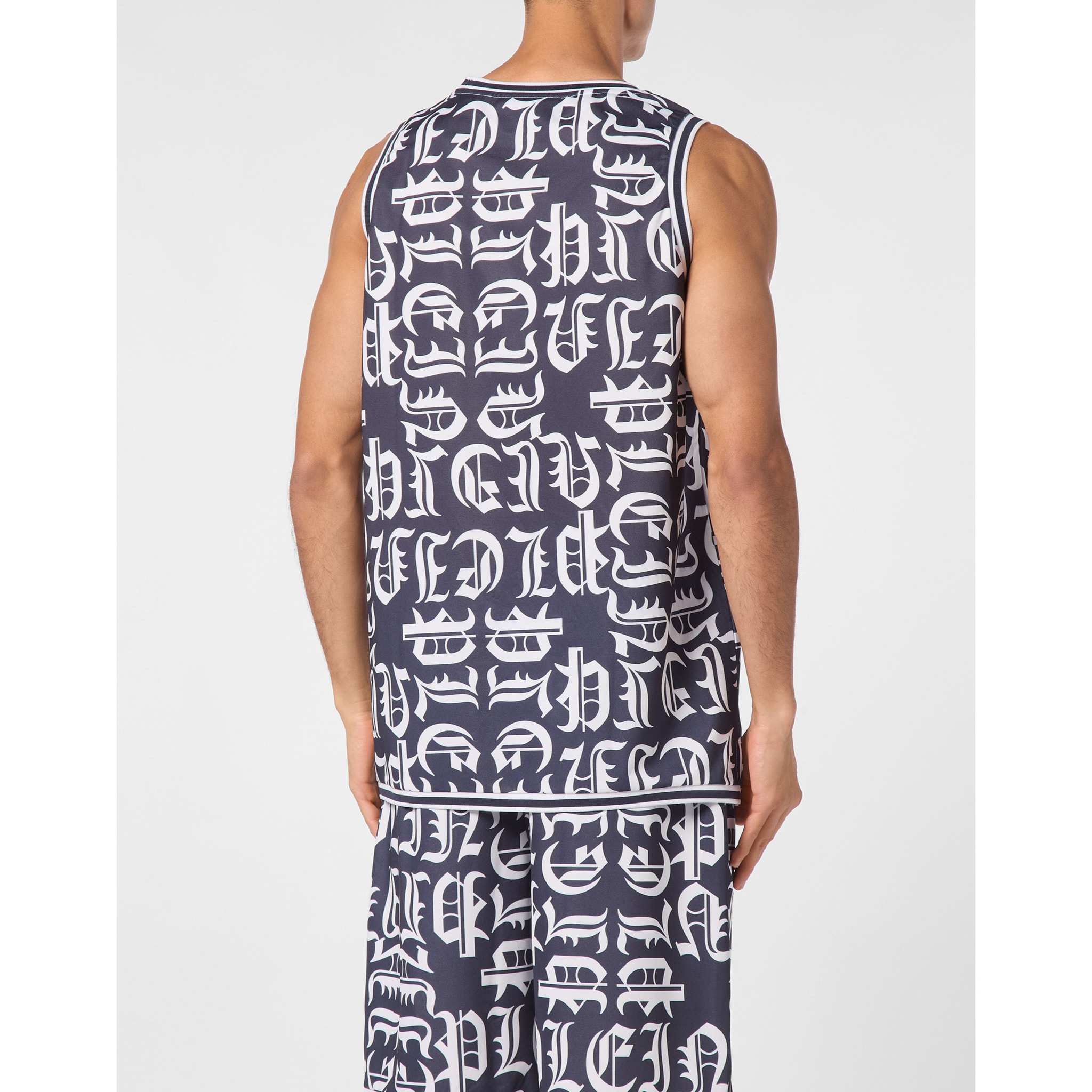 PHILIPP PLEIN Tank Top GOTHIC PLEIN