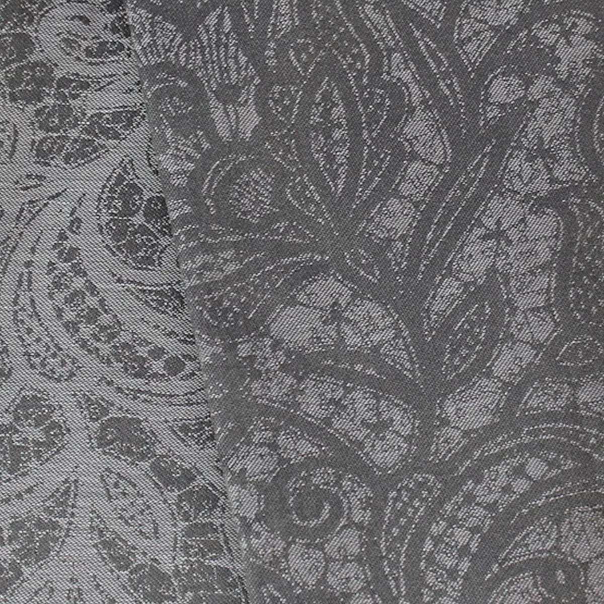 Lot de 2 mouchoirs pur coton motif jacquard beige Dentelles blanc douceur