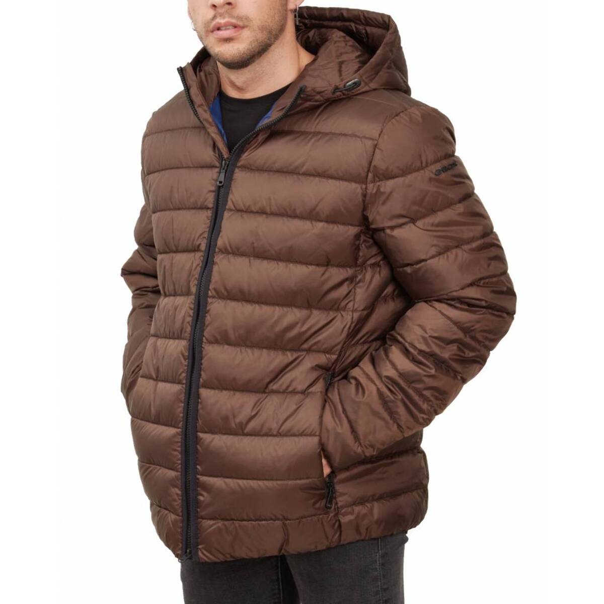 Abrigos Hombre de la marca GEOX  modelo M0428X T2683 M DENNIE HOOD JKT MARRON