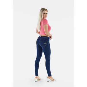 Jeggings push up WR.UP® skinny in cotone organico