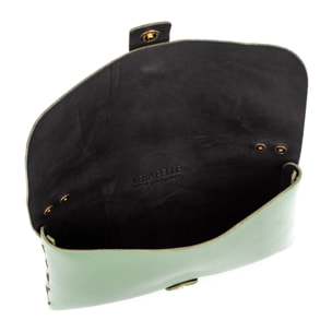 Amaseno borsa a spalla donna. Pelle autentica Dollaro.