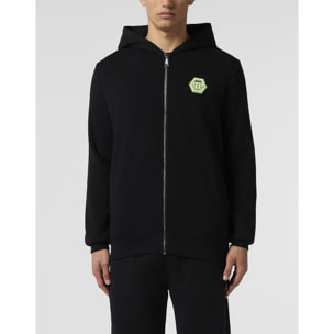 PHILIPP PLEIN Hoodie Sweatjacket ICONIC PLEIN