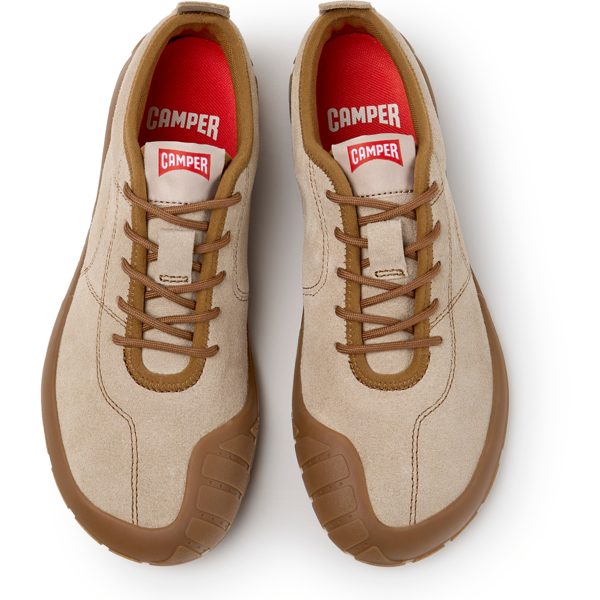 Zapatillas - CAMPER Peu Path+ - Beige - Piel de ante