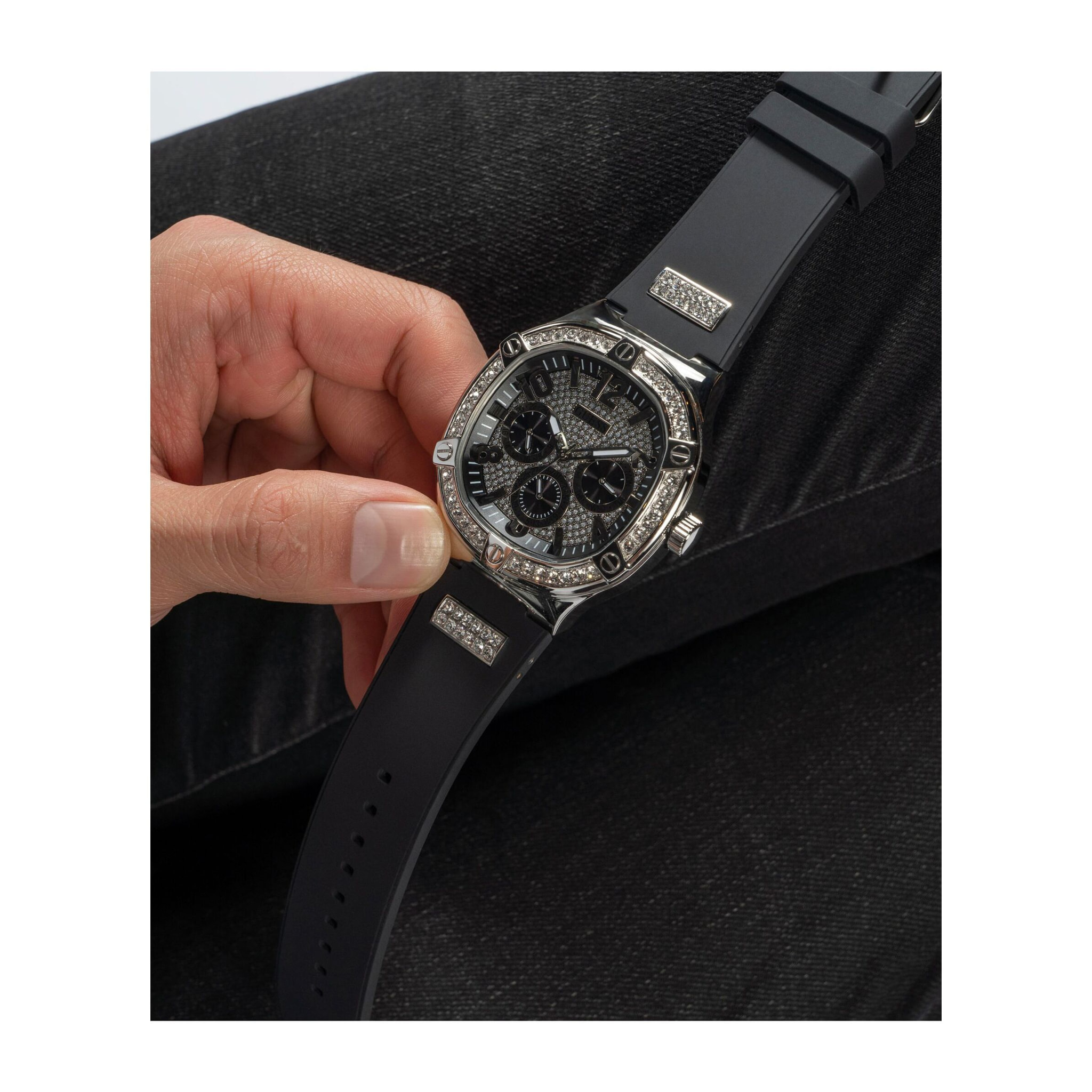 Guess Orologio Analogico Al Quarzo Gt Duke