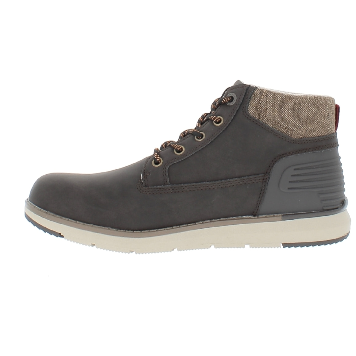 Armata di Mare Scarpe Uomo Stivaletti Casual Stringati con Soletta Rimovibile in Memory Foam AMU W23M404 Chocolate