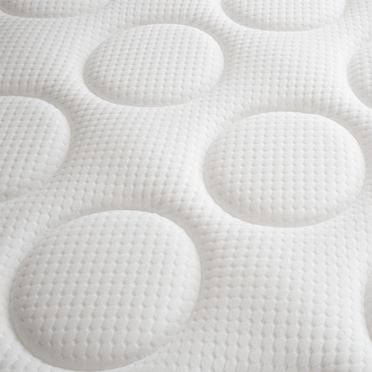Matelas Cristal, Mémoire de Forme, 18 cm, Soutien Ferme, Mousse Recyclée Haute Densité