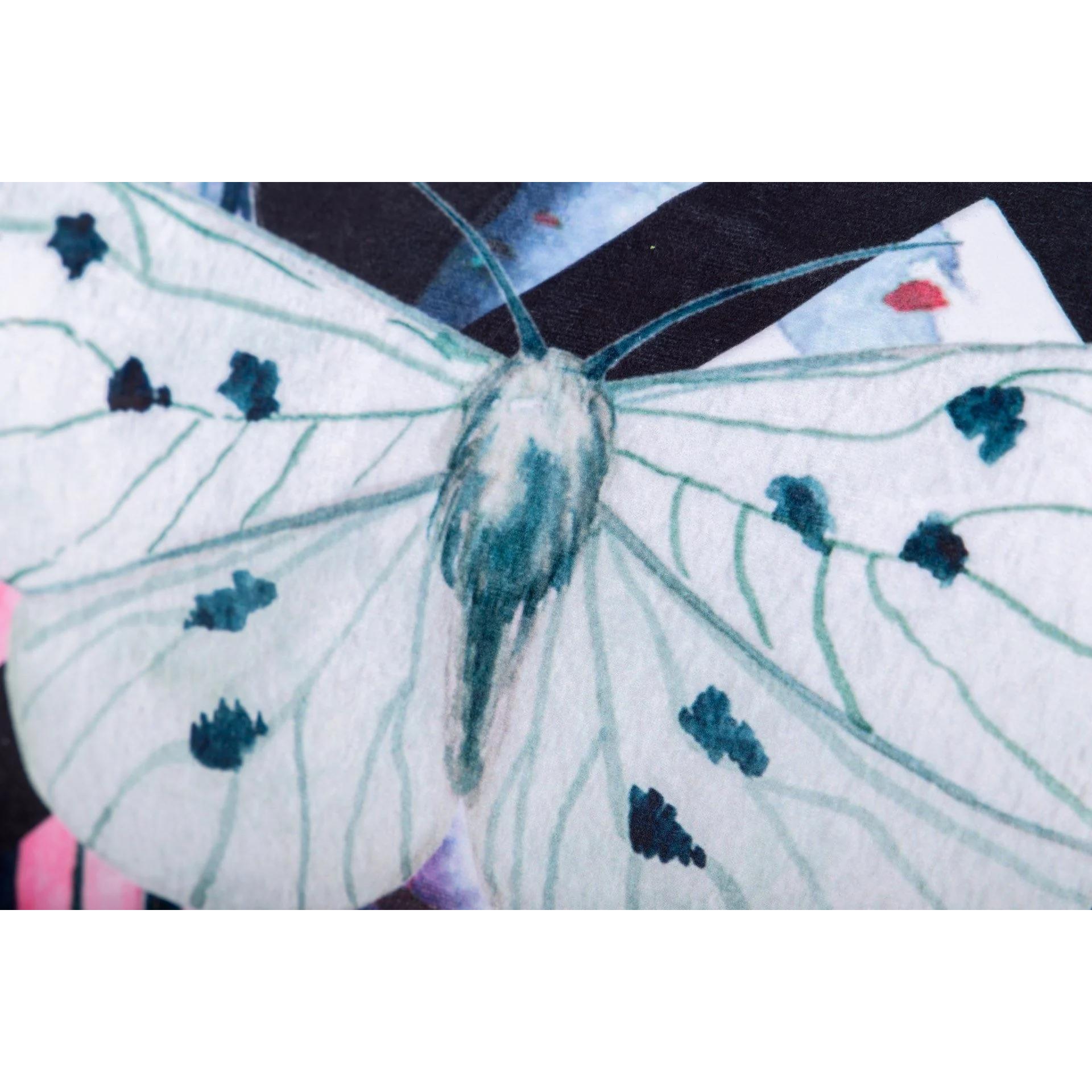 Cojin Butterfly Costa Velvet 45x13x30 Cm