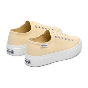 Scarpe da donna Superga Beige 3740 Platform Leggera