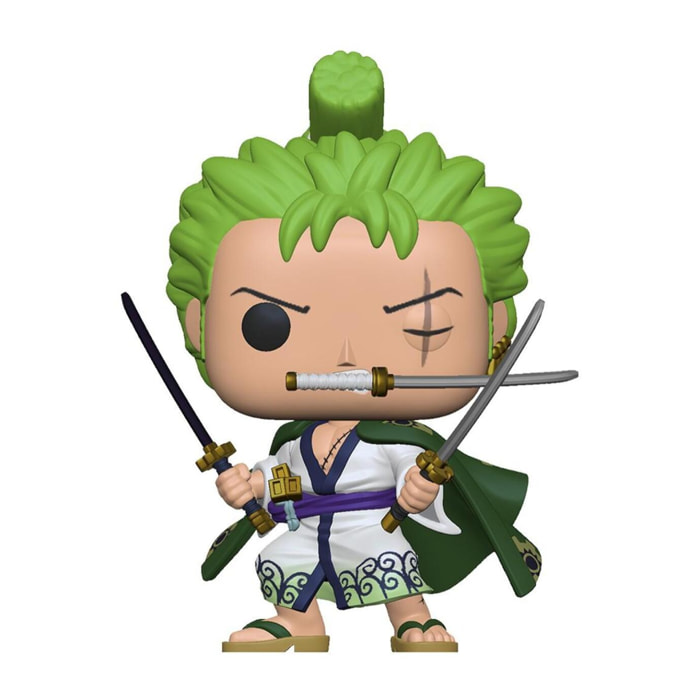 One Piece Pop! Animation Figure in Vinile Roronoa Zoro 9 cm Funko