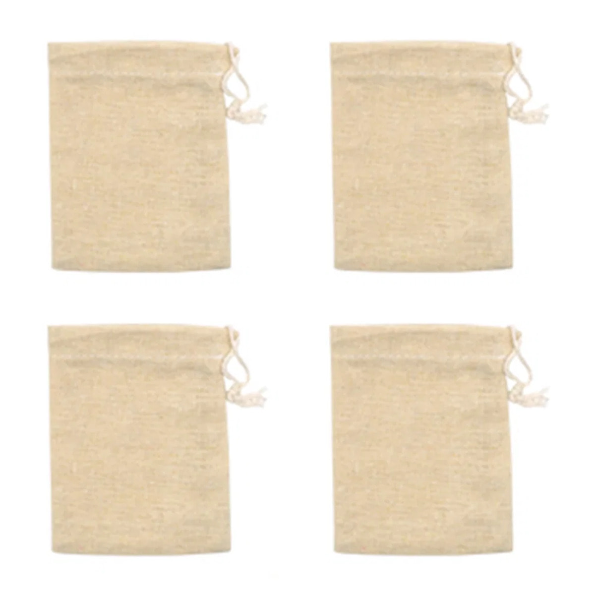 Lot de 4 sachets réemployables pour thé ou infusion Fackelmann