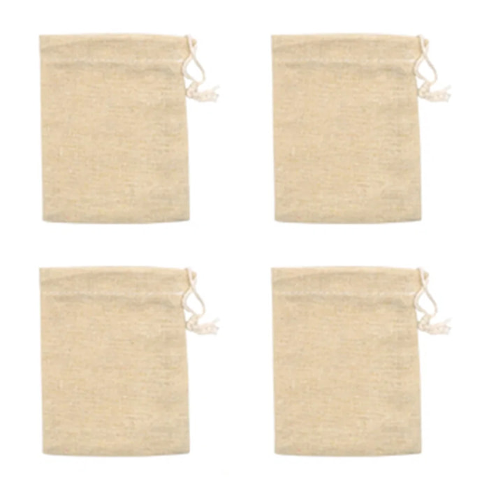 Lot de 4 sachets réemployables pour thé ou infusion Fackelmann