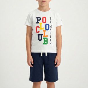 Set t-shirt e bermuda jersey