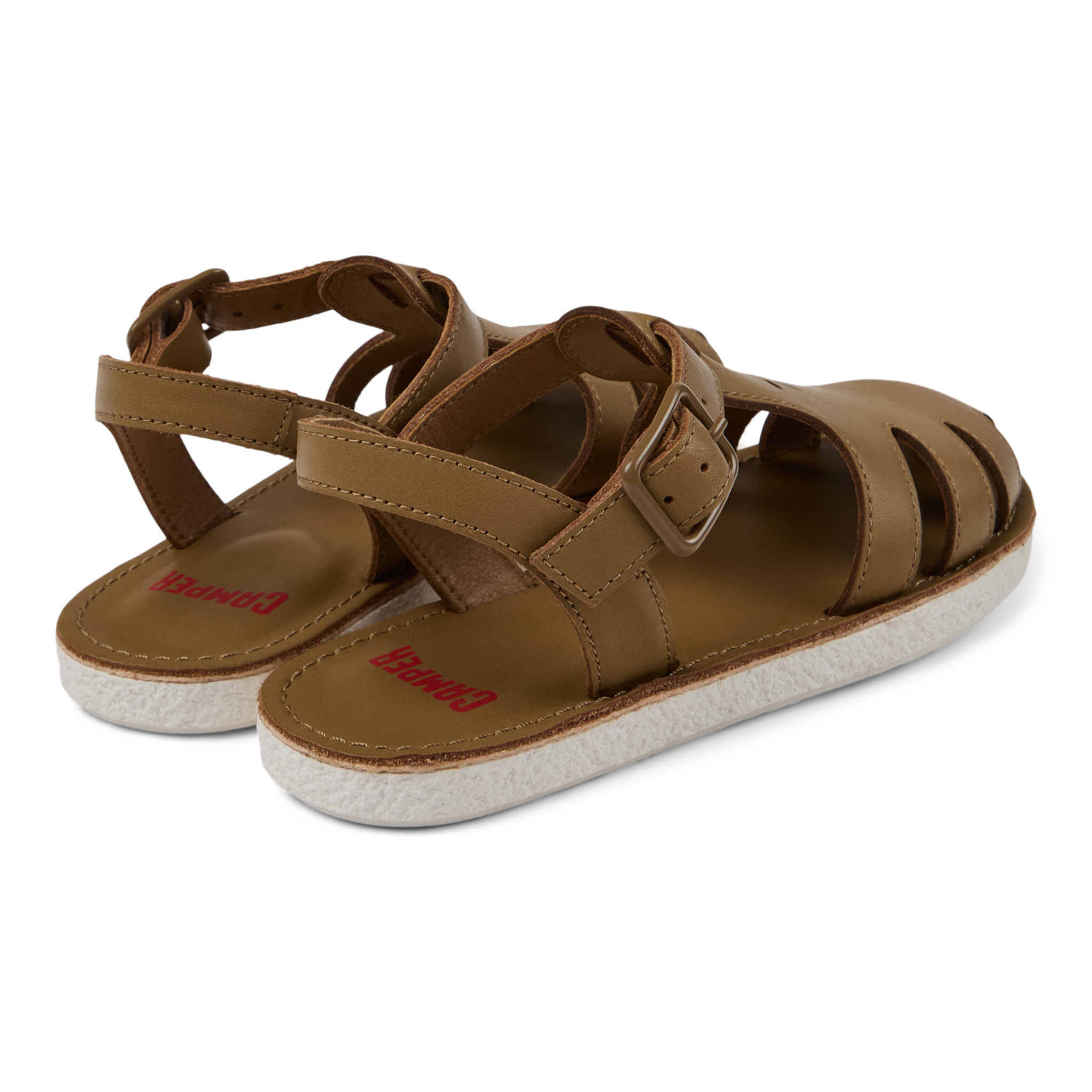 Sandalias - CAMPER Miko - Marron - Cuero liso