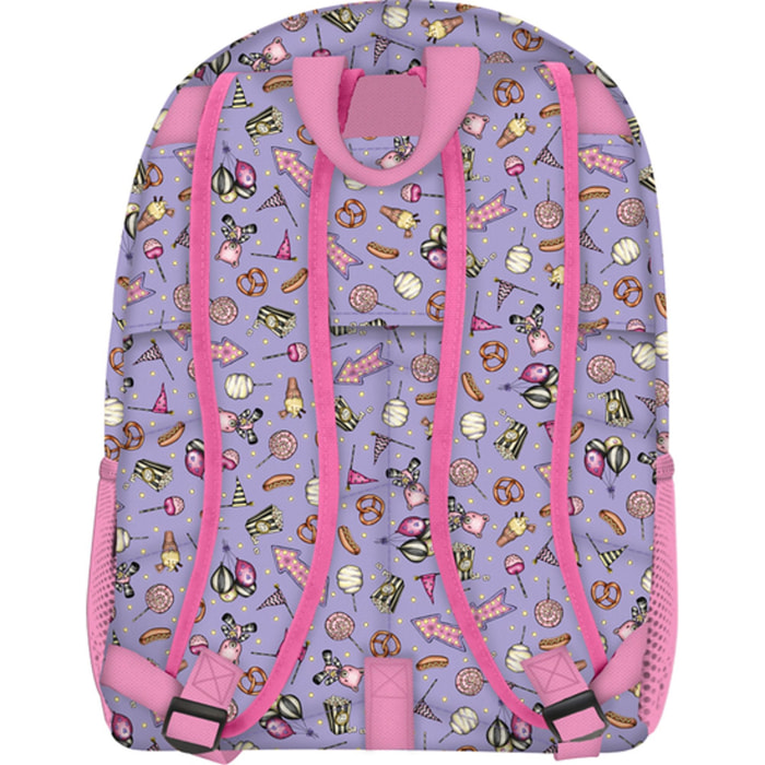 Mochila 2 cremall. adapt.carro gorjuss™ fairground "first prize"