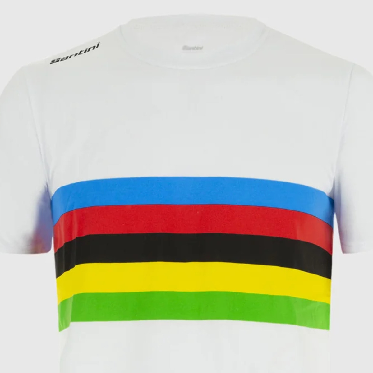 Uci World Champion Rainbow Stripes Kid's Jersey - Print