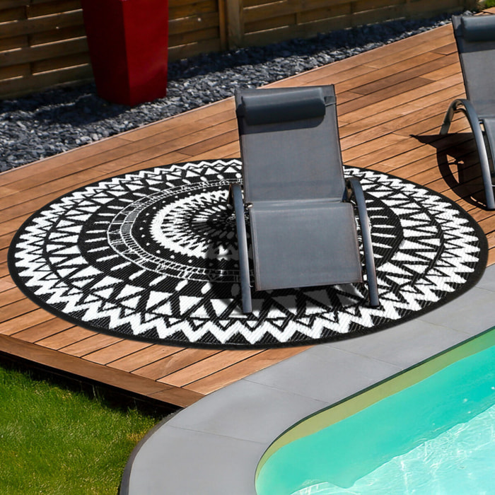 Tapis extérieur rond
