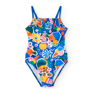 Maillot de bain polyamide fruits