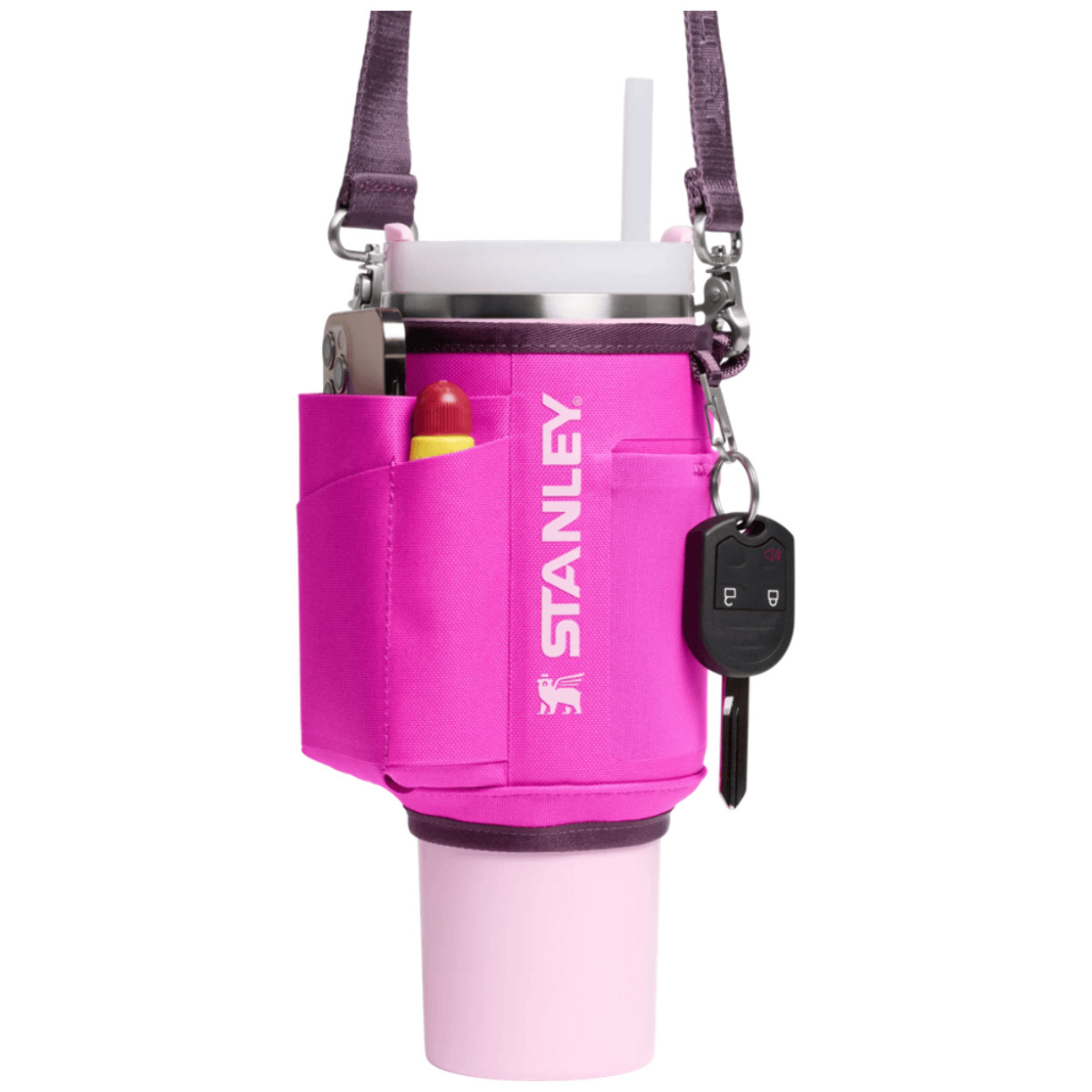 Bolso de hombro para llevar - 1,18L - ALL DAY QUENCHER® CARRY-ALL - Violet Blossom