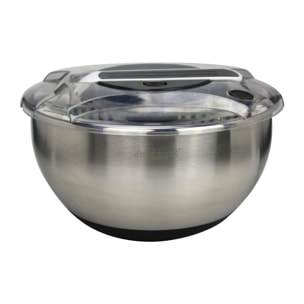 Essoreuse à salade à piston avec saladier