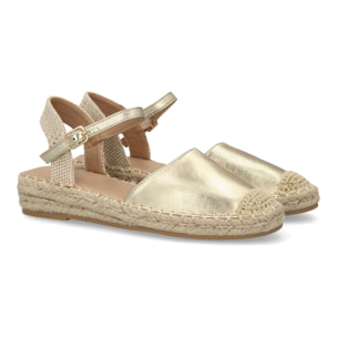 Alpargata mujer yute comoda cierre de hebilla