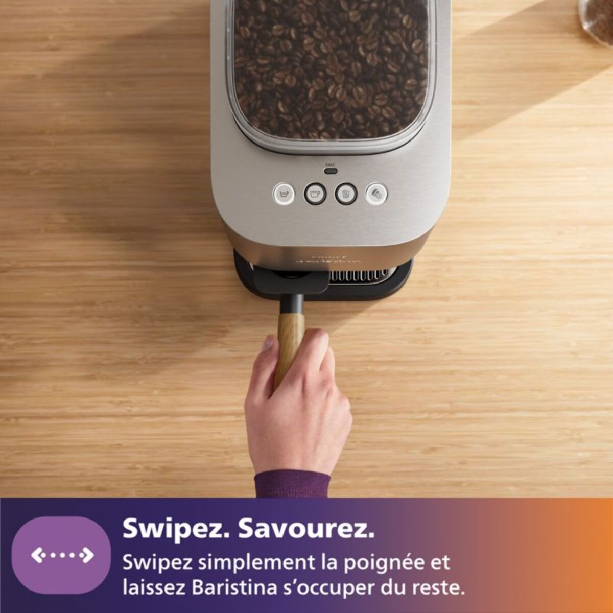 Expresso broyeur PHILIPS Baristina Plus BAR500/00 Iced Coffee