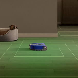 Robot aspirateur Dyson 360 Vis Nav™ Bleu/Nickel