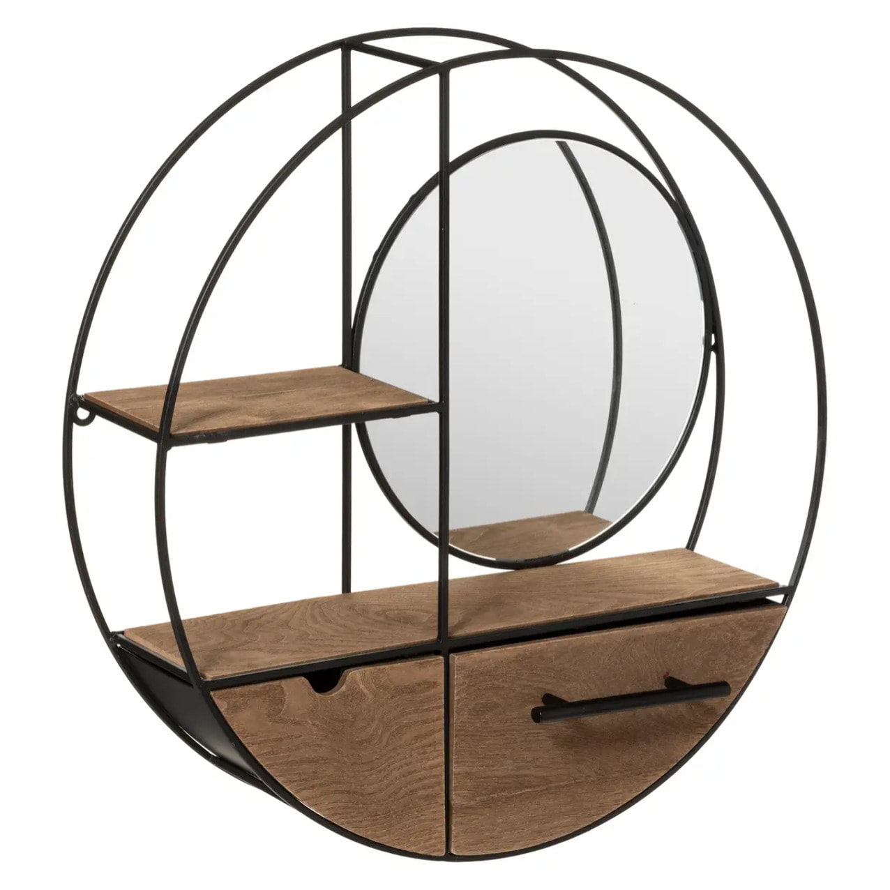 Étagère murale "Miroir" D50 cm