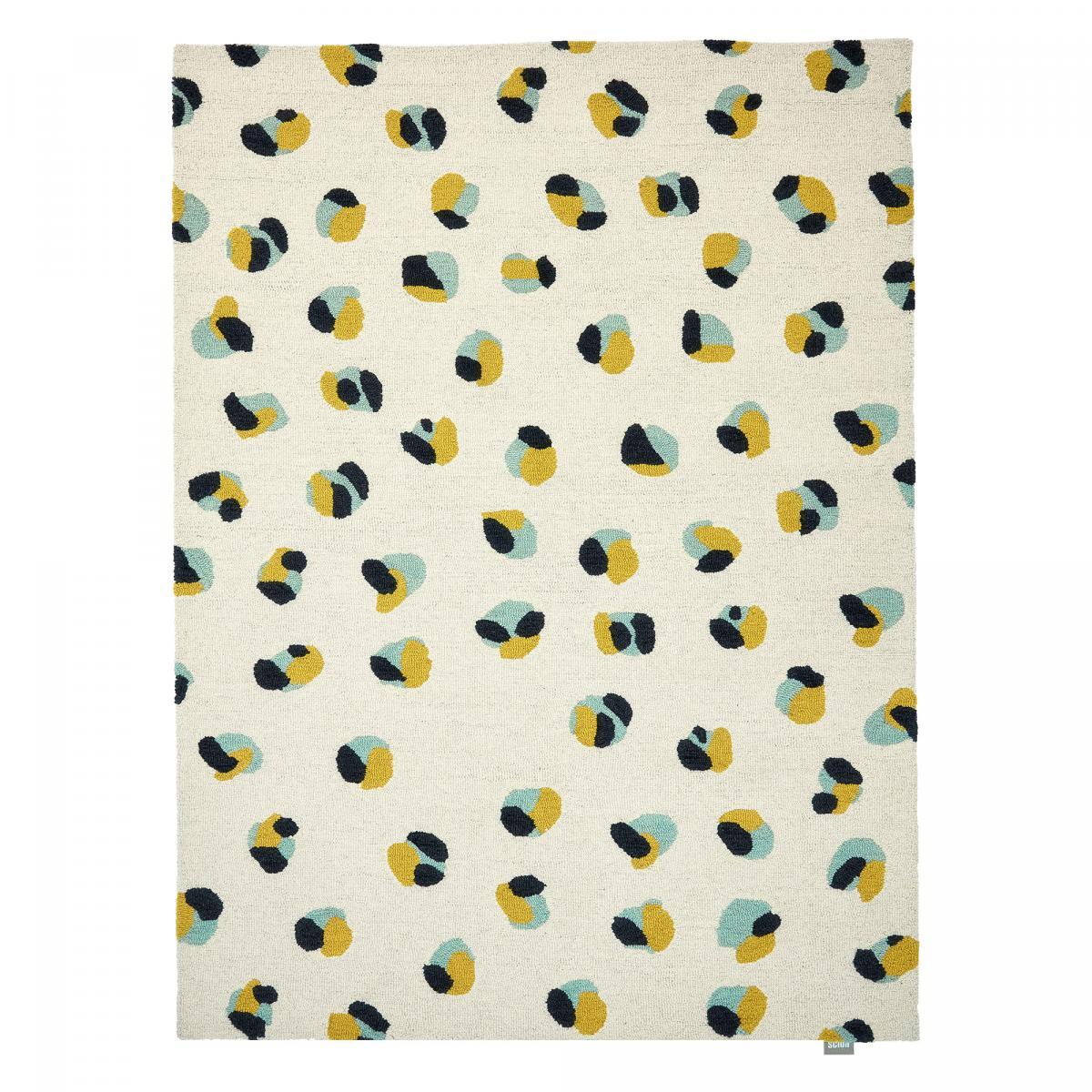 Tapis salon et chambre fait à la main en laine motif simple DORMEUX