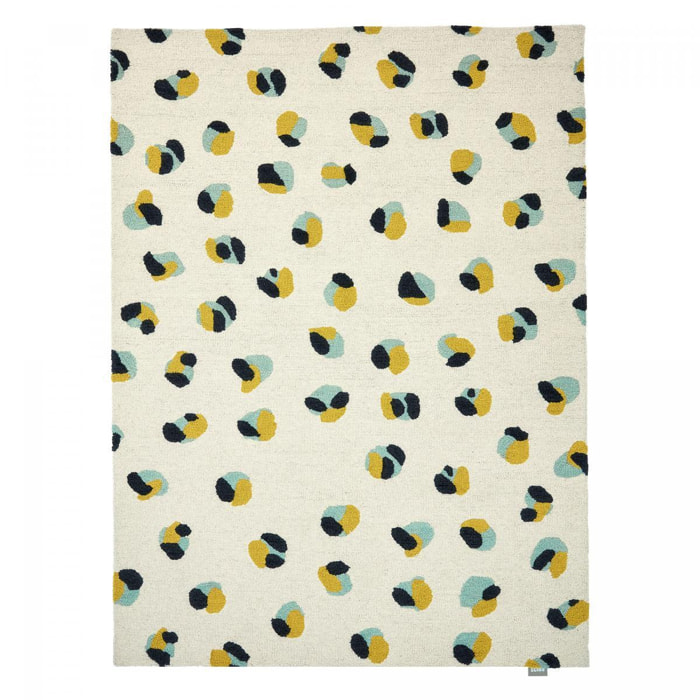 Tapis salon et chambre fait à la main en laine motif simple DORMEUX