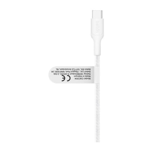 Câble de charge BELKIN 1.5M 140W Blanc